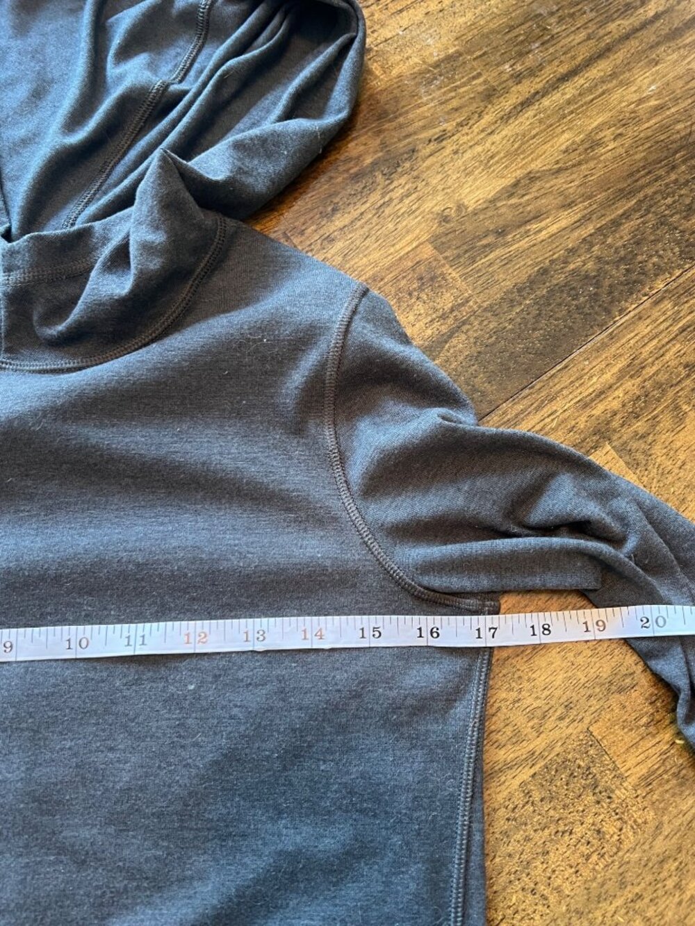 The North Face Grey Long Sleeve Hooded Mini Dress Small Activewear Athleisure - Picture 7 of 8